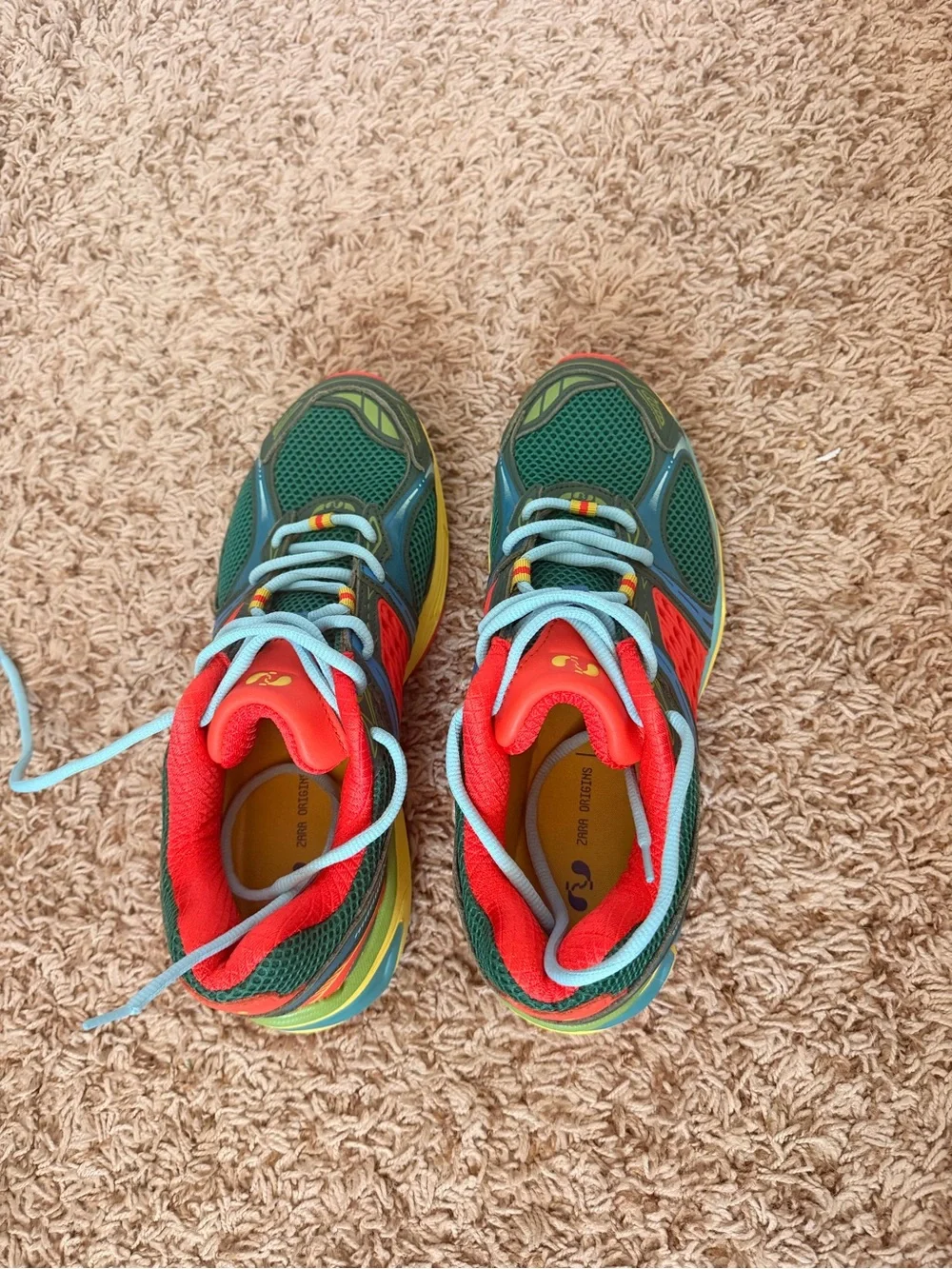 Multi Color Sneakers-Zara Origins | Ortholite Women’s Running Shoes